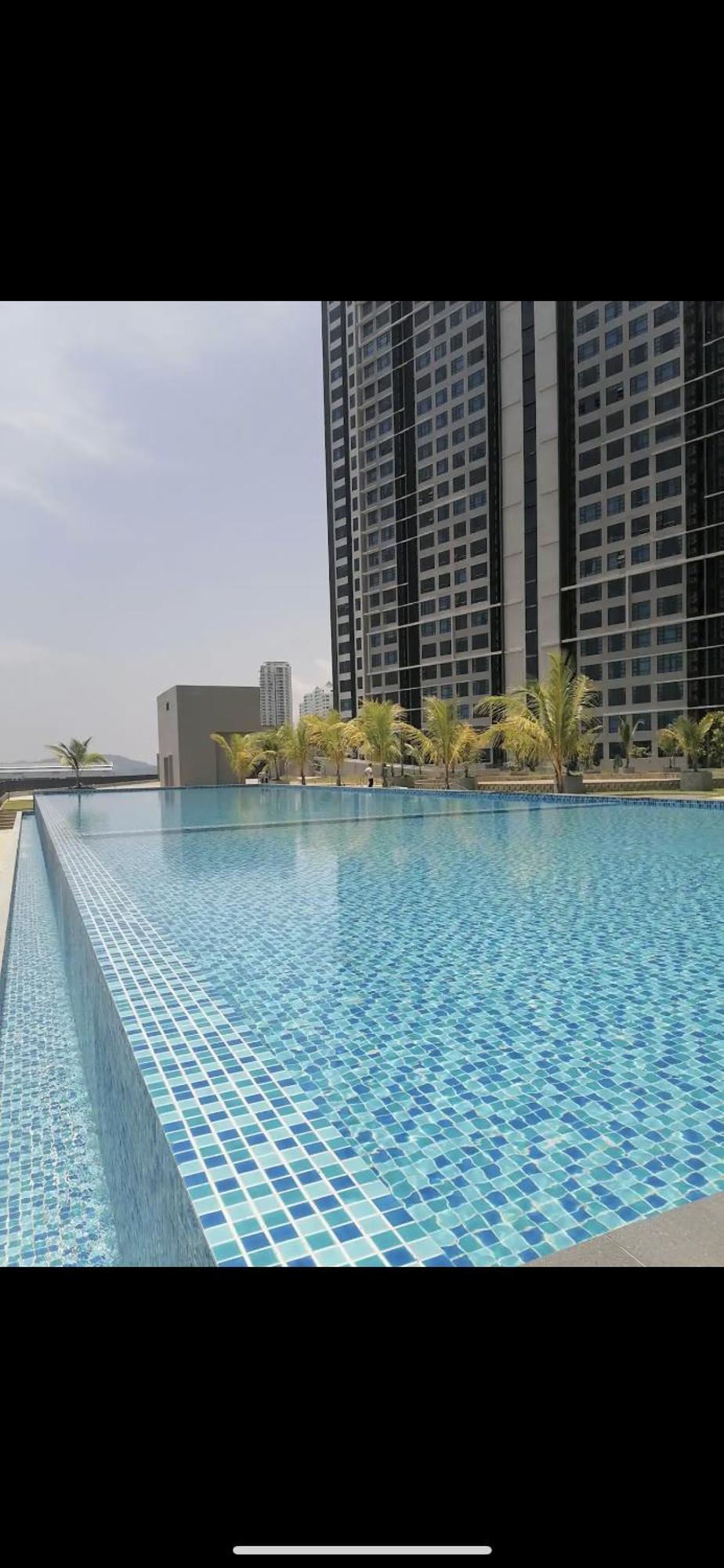 Full Seaview 2R1B Condo For 6Pax In Kota Kinabalu Exterior photo